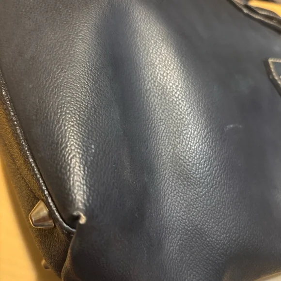 Dooney & Bourke Black Leather Tote - Picture 11 of 12
